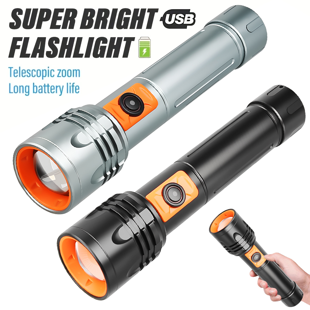 Fishing Light - Yüksek Güçlü LED El Feneri USB