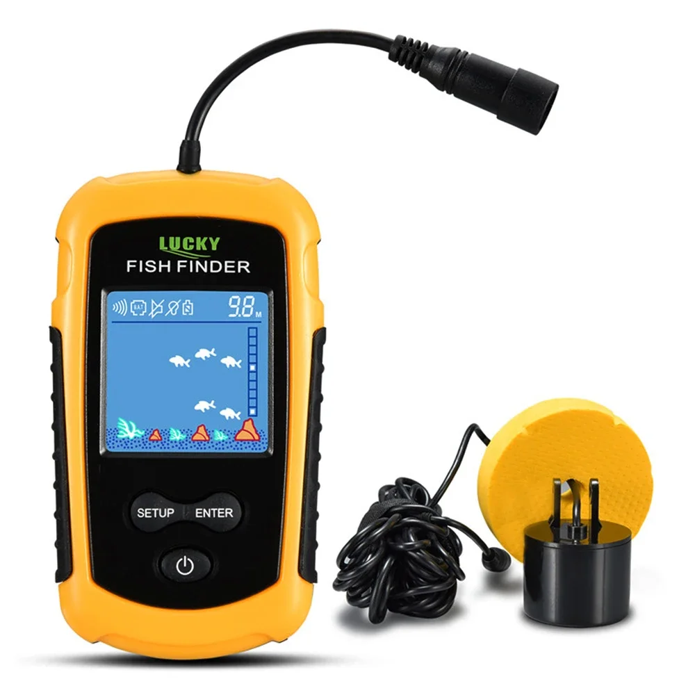 Fish Finder Cable - Şanslı LCD Renkli Ekran Taşınabilir Kablolu