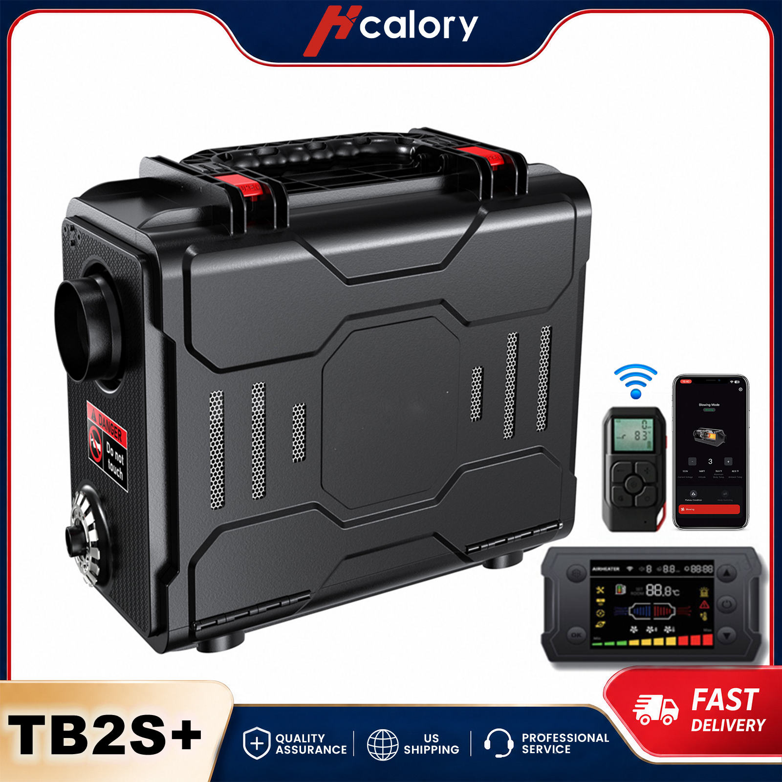 Fishing Camera - Hcalory TB2S+ 8KW Dizel Isıtıcı 6L