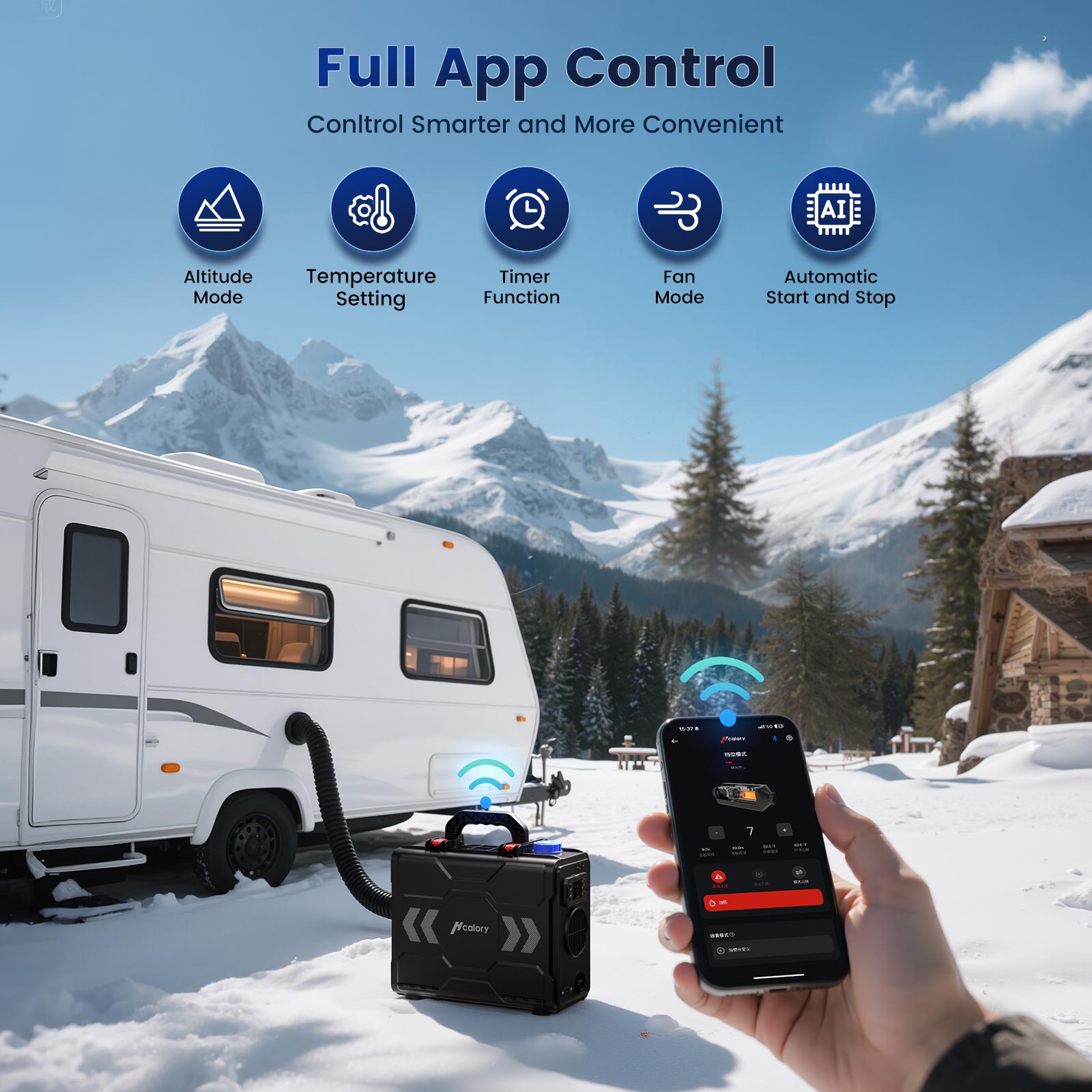 Hcalory TB2S+ 8KW Dizel Isıtıc - Fishing Camera incelemesi ve fiyatı